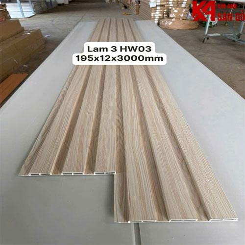 Tấm Ốp Tường Lam 3 Sóng Thấp HW-03